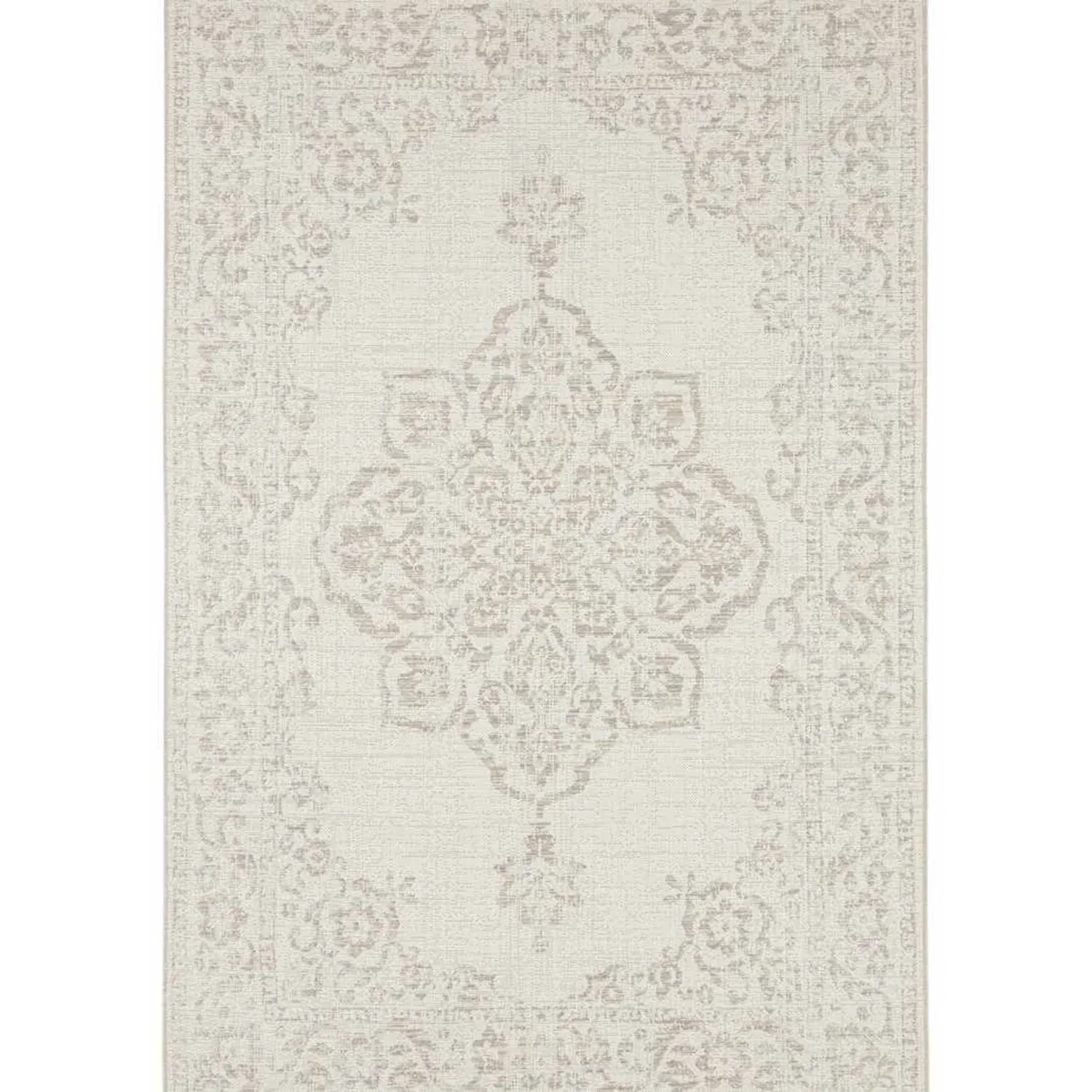 Tilos Vintage Indoor & Outdoor Rug Grey - Cream / 230.0cm – image 6