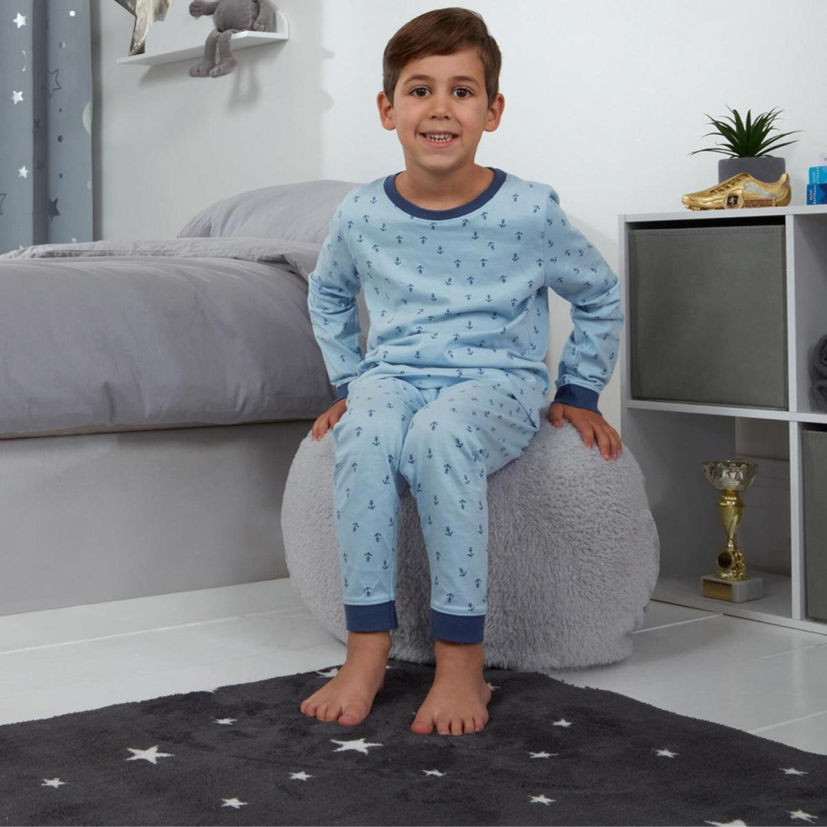 Dreamscene Star Print Rug Anti-SlipSkid Non-Shed - Charcoal Grey – image 3