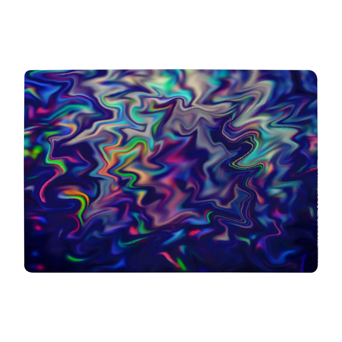 Psychedelic Marble Rug - Blue / 110cm – image 1