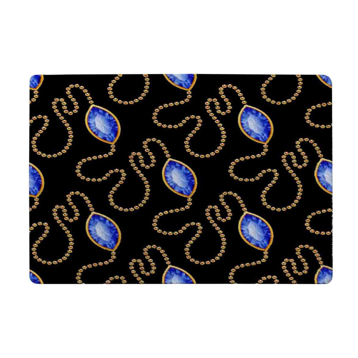 Diamond Necklaces Rug - Blue / 150cm – image 1