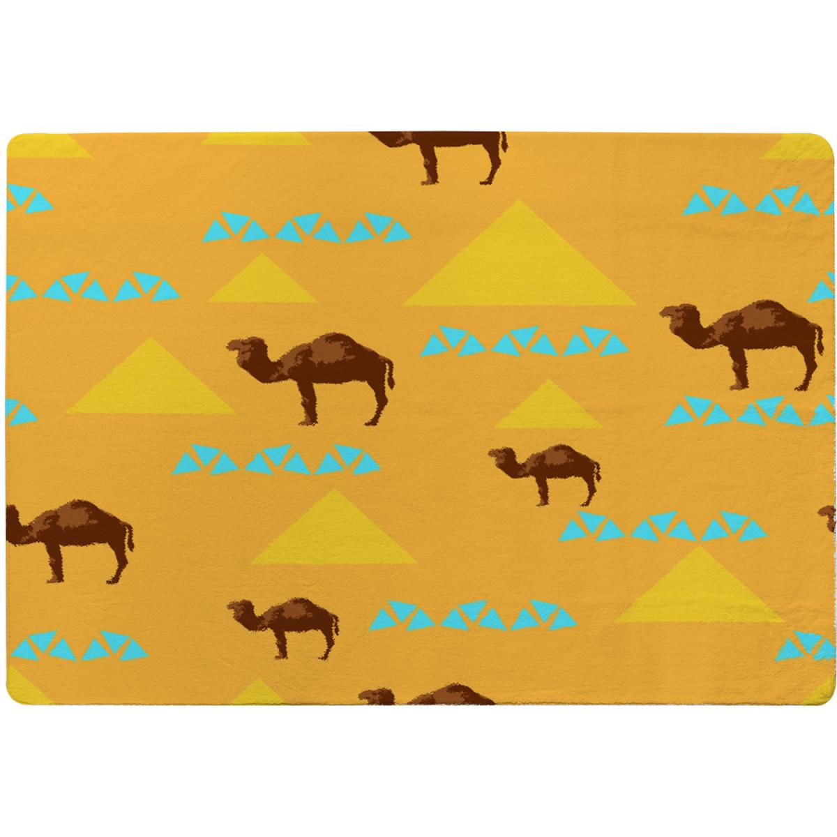 Camels  Pyramids Rug - Orange / 230cm – image 2