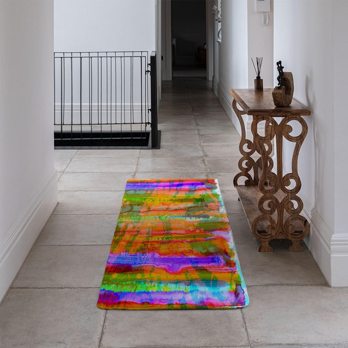 Carousel Runner Rug - Orange – image 4