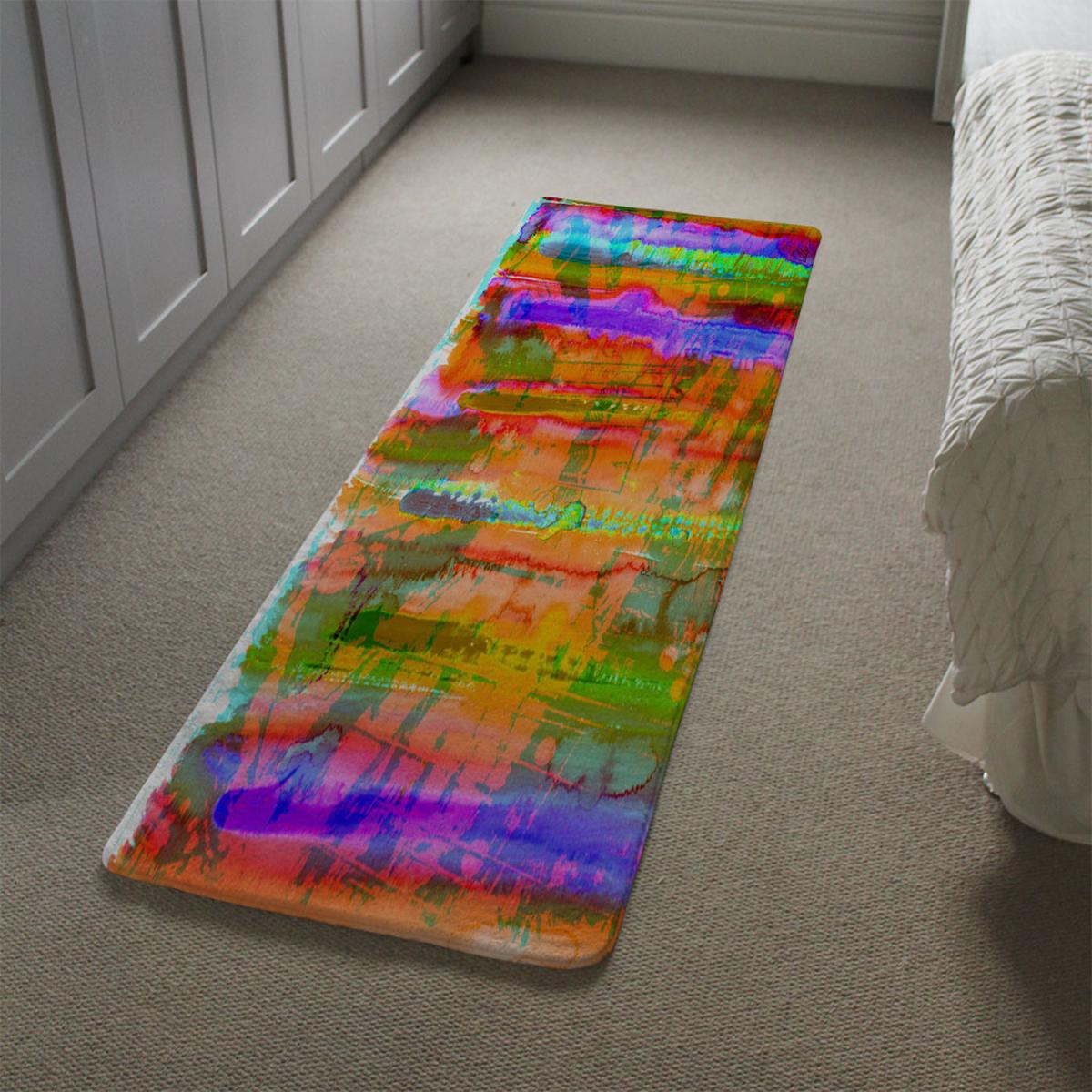Carousel Runner Rug - Orange – image 1