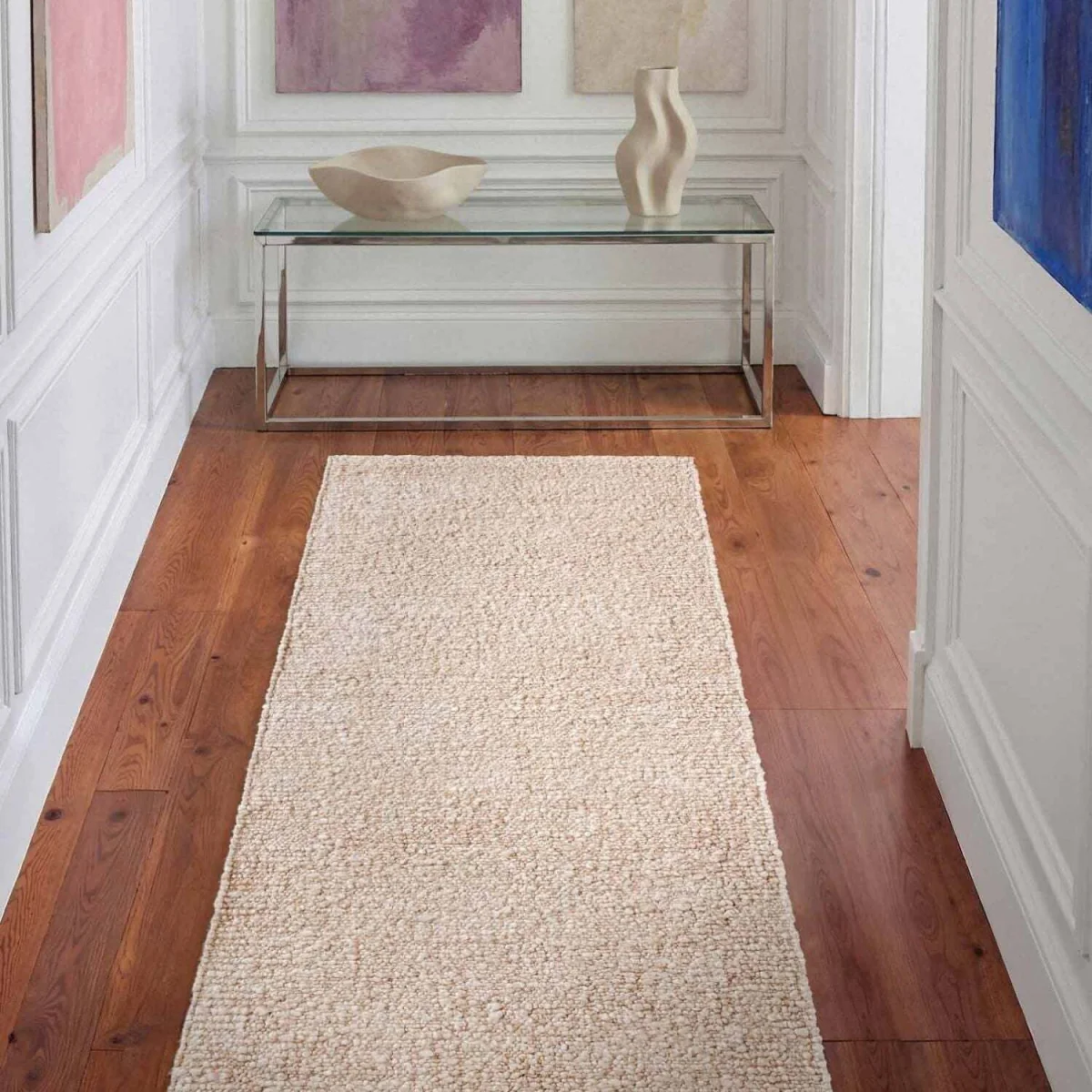 Ted Baker Portobello Soft Short Pile Polyester Rug Cream - Cream / 230.0cm – image 6