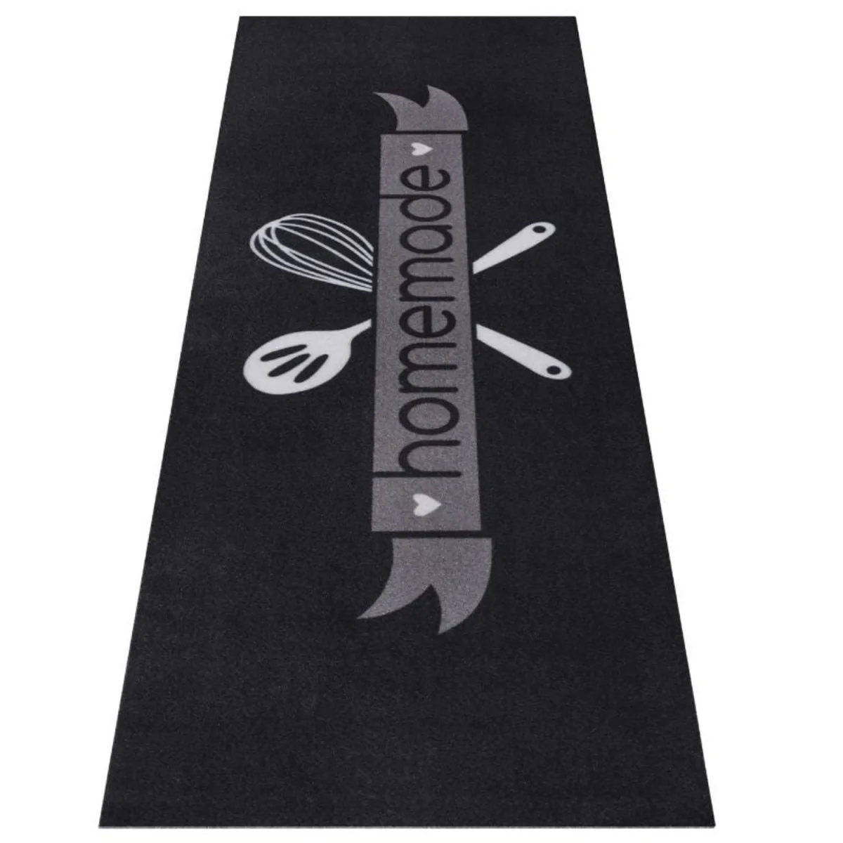 Hanse Home Cook Clean Polyester Kitchen Runner Rug Black - Black – image 3