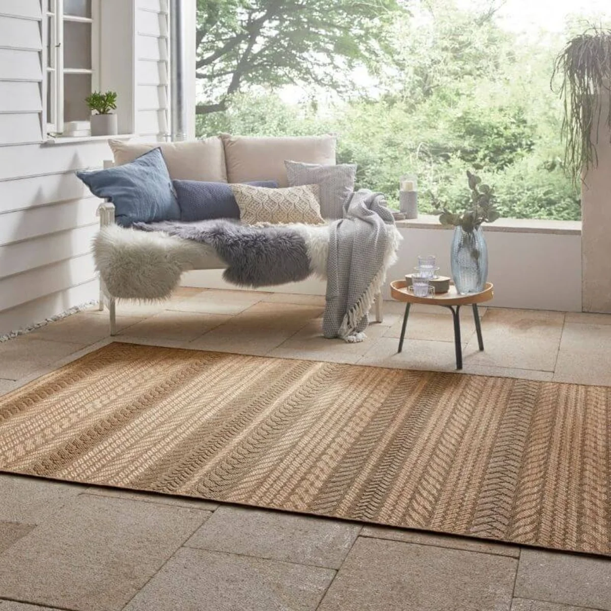 Granado Indoor & Outdoor Rug Beige - Beige / 290.0cm – image 6