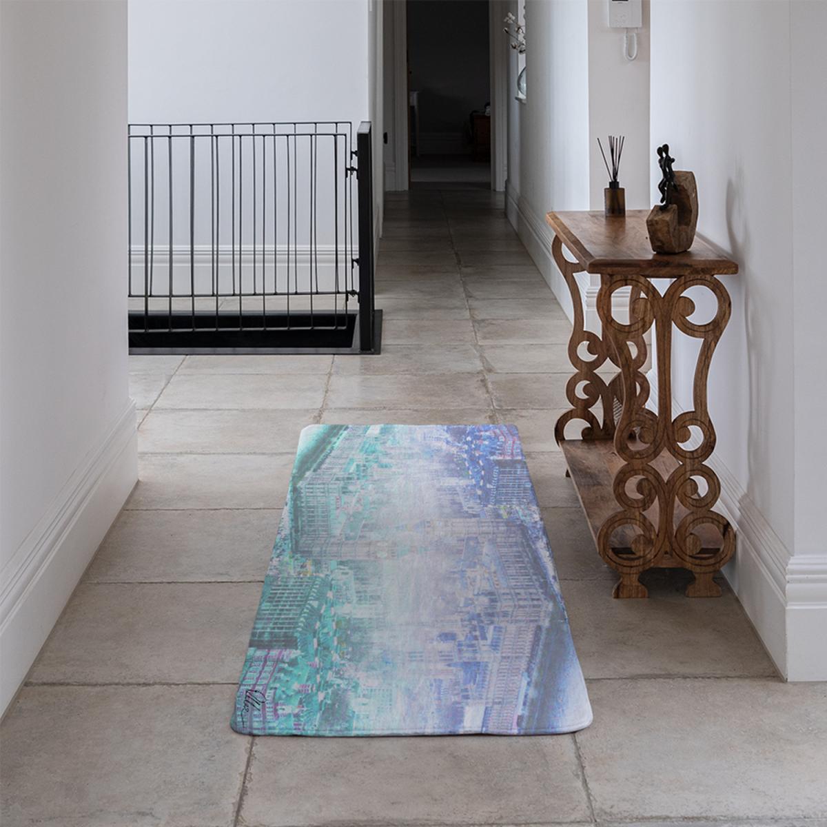 Inception London Runner Rug - Blue – image 4