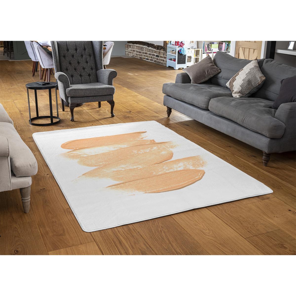 Foundation Cream Designer Rug - Pink / 150cm – image 2