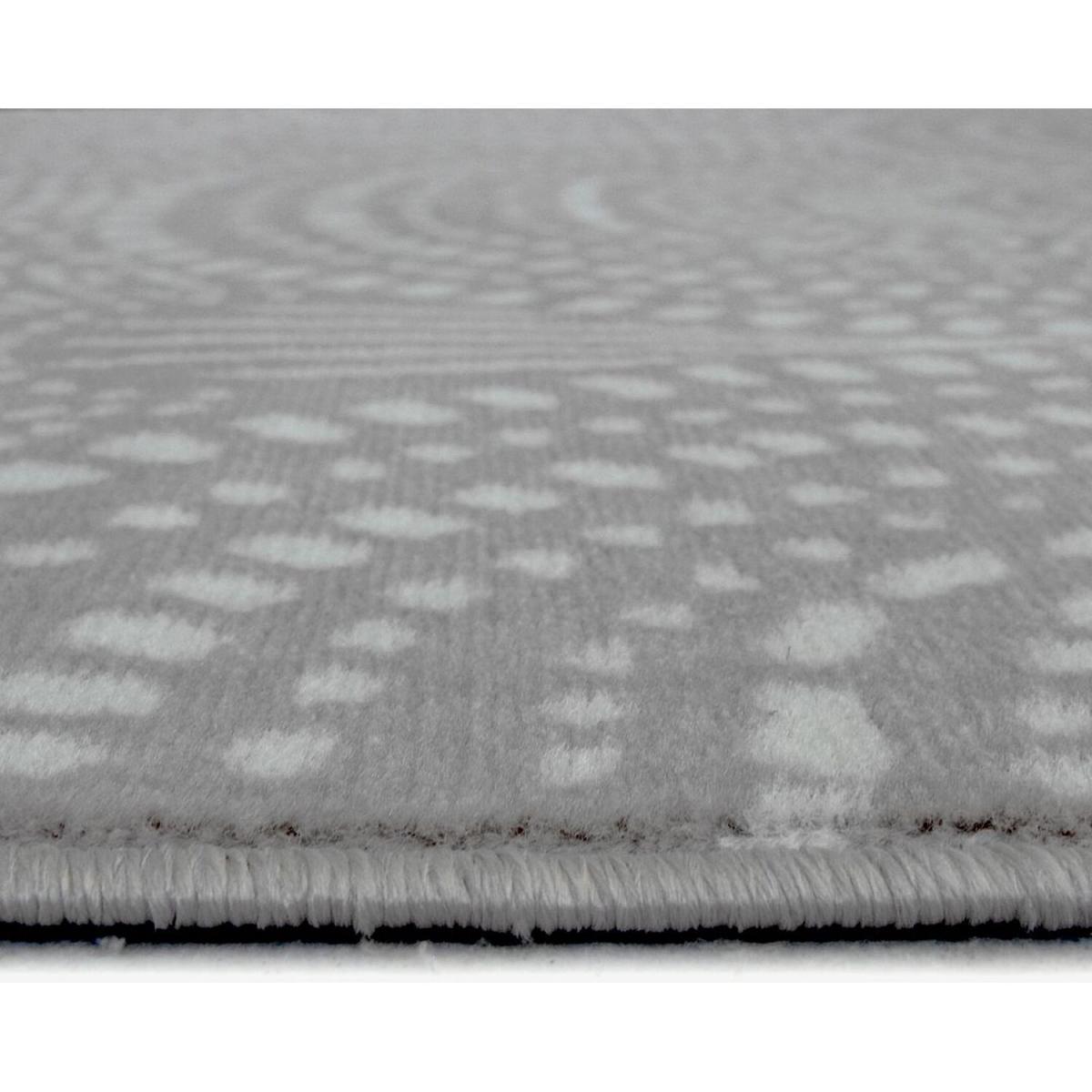 Grey Coastal Sea Shell Living Room Rug - Islay - Grey – image 3