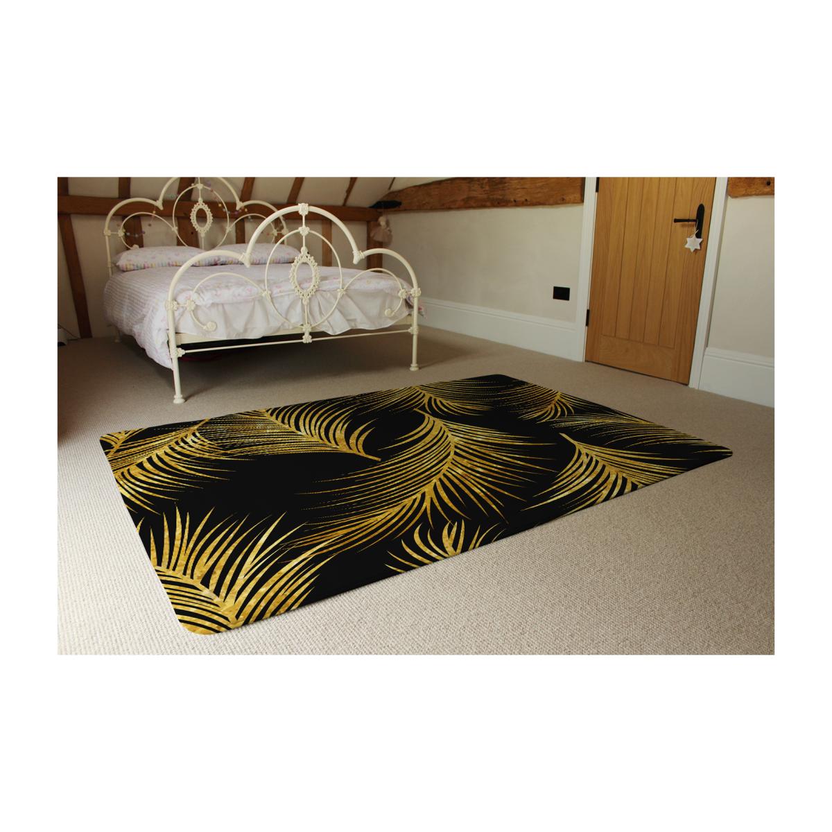 Golden Tropical Rug - Gold / 230cm – image 1