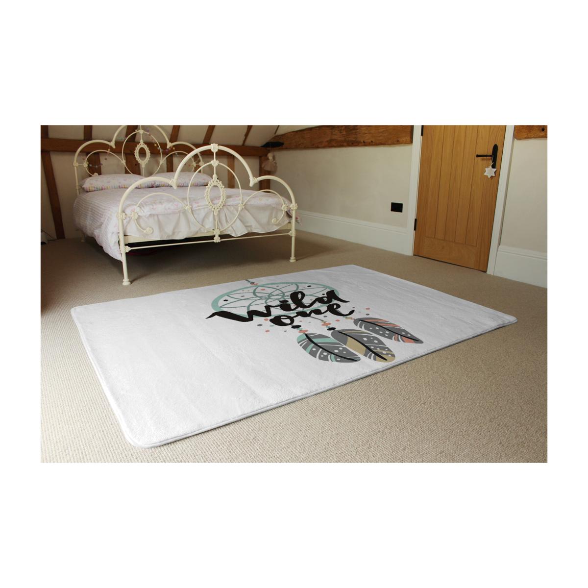 Cute Print In Boho Style Rug - Green / 230cm – image 1