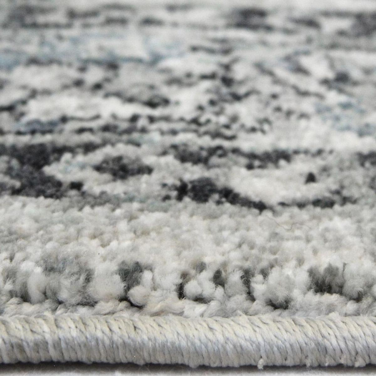 Grey Traditional Eco Friendly Living Room Rug - Neptune - Grey / 180cm – image 2