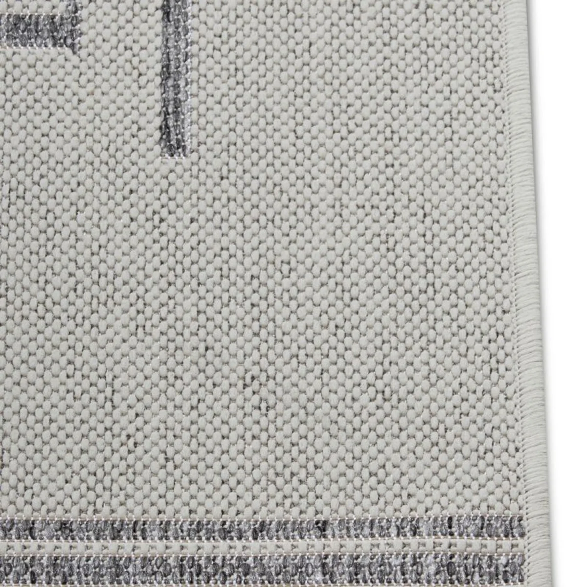 Hanse Home Brasserie De Paris Flatweave Polypropylene Kitchen Runner Rug Grey - Grey / 62.0cm – image 1