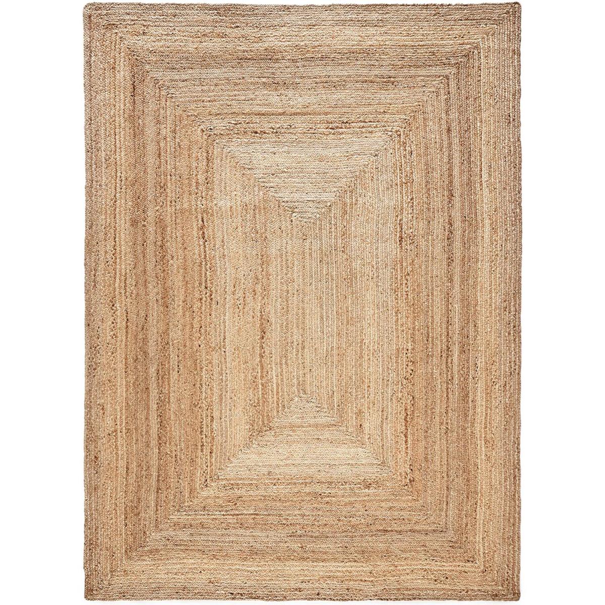 Hand Braided Jute Rectangle Rug – image 2