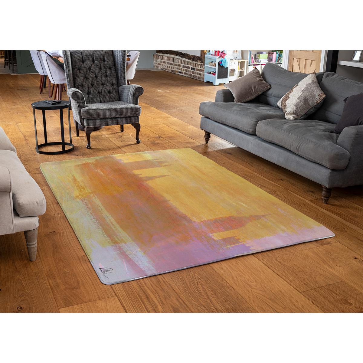 Big Ben Yellow Mist Rug - Orange / 230cm – image 3