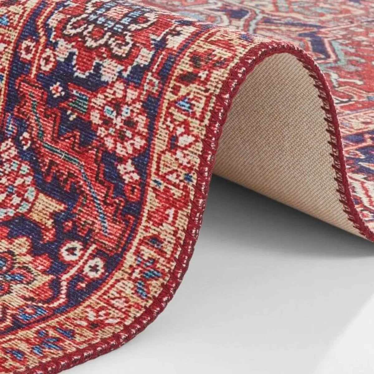 Hanse Home Oriental Amata Polyester Medallion Runner Rug Red - Red / 230.0cm – image 5