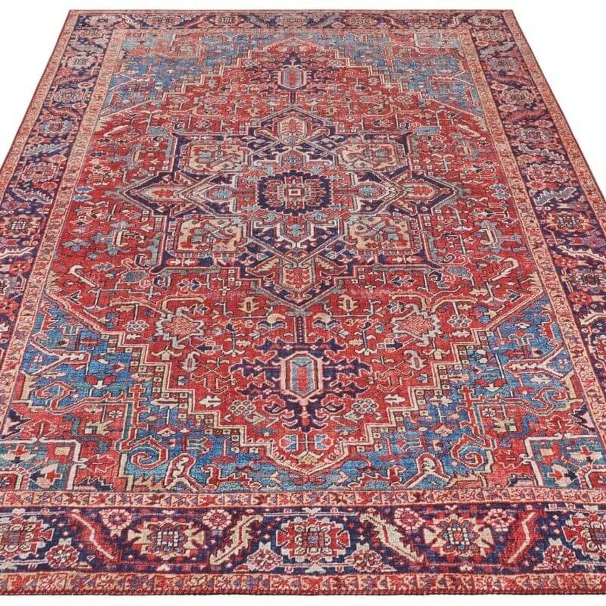 Hanse Home Oriental Amata Polyester Medallion Runner Rug Red - Red / 230.0cm – image 6