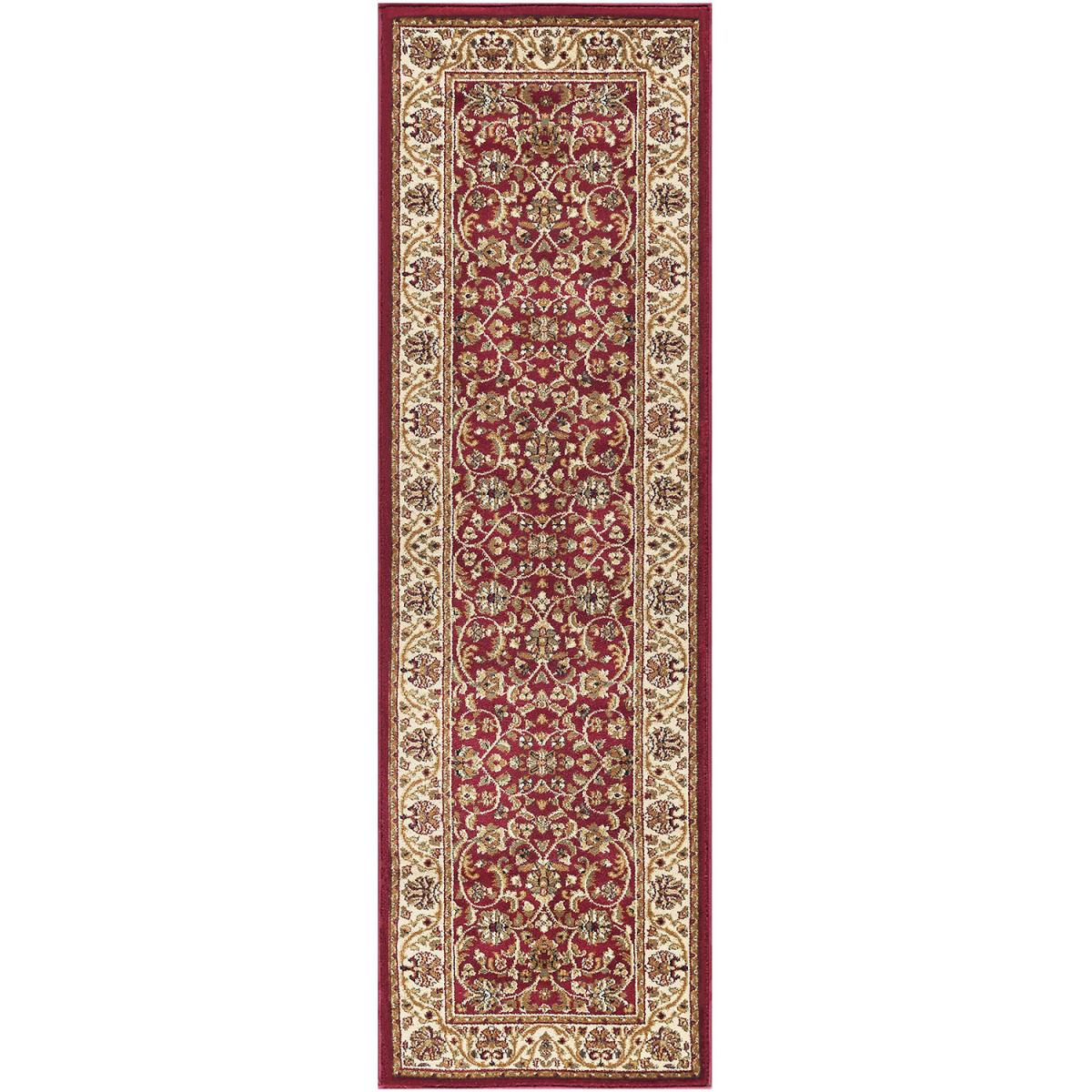 Senses 10 Vintage Turkish Area Rugs Traditional Carpet - 80x220cm - Red – image 2