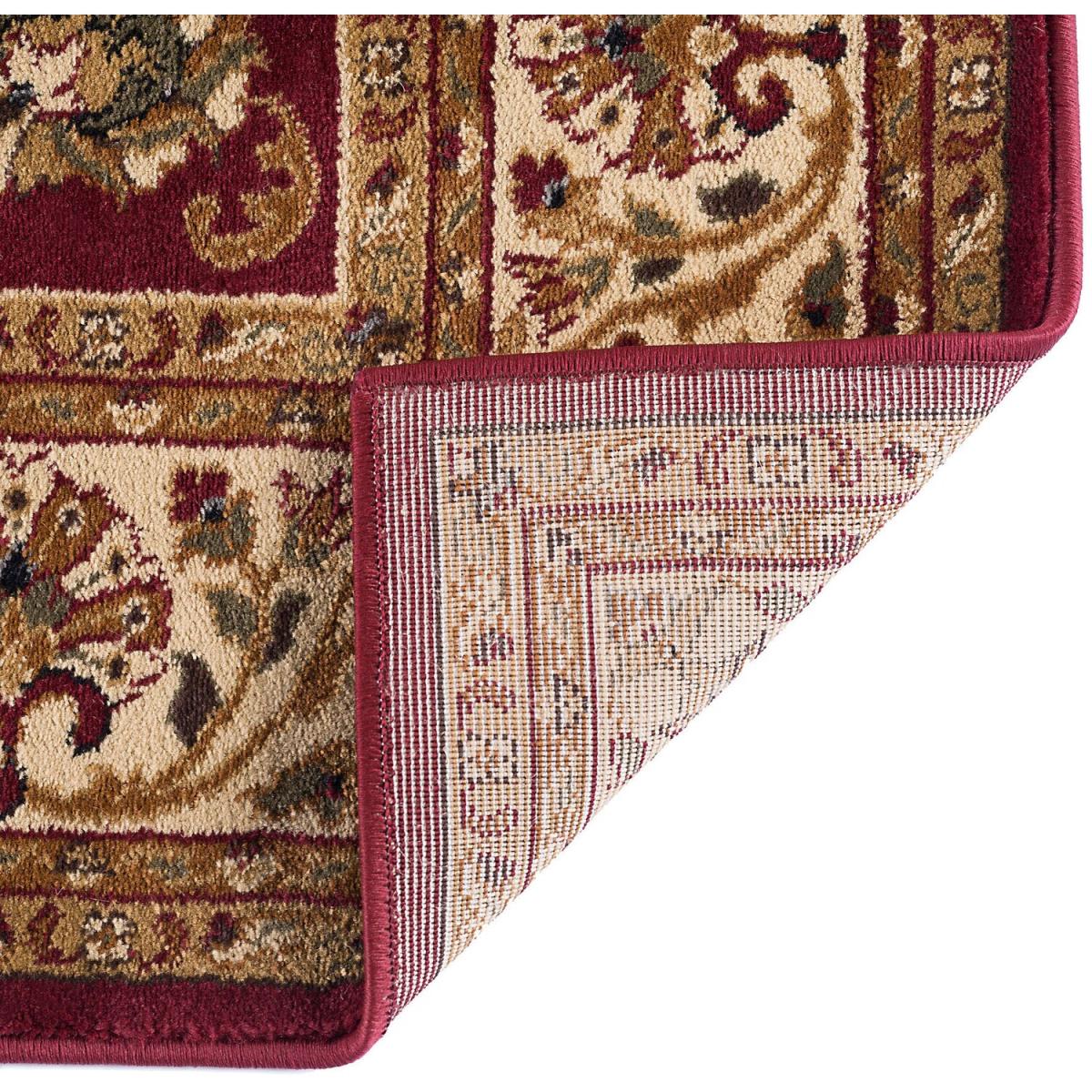 Senses 10 Vintage Turkish Area Rugs Traditional Carpet - 80x220cm - Red – image 5