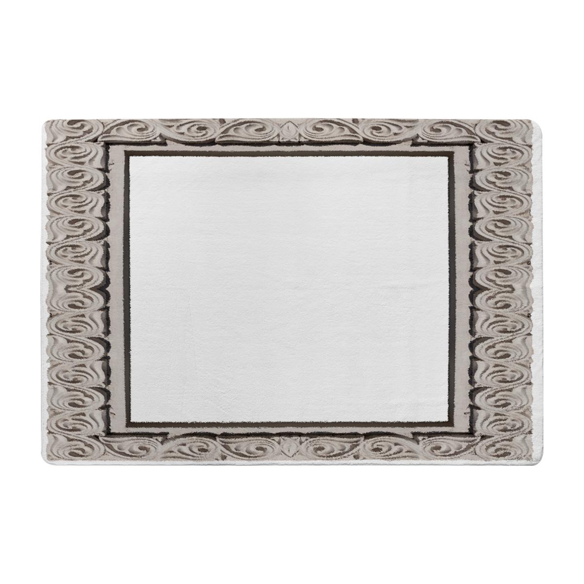 Concrete Frame Rug - Brown / 110cm – image 1