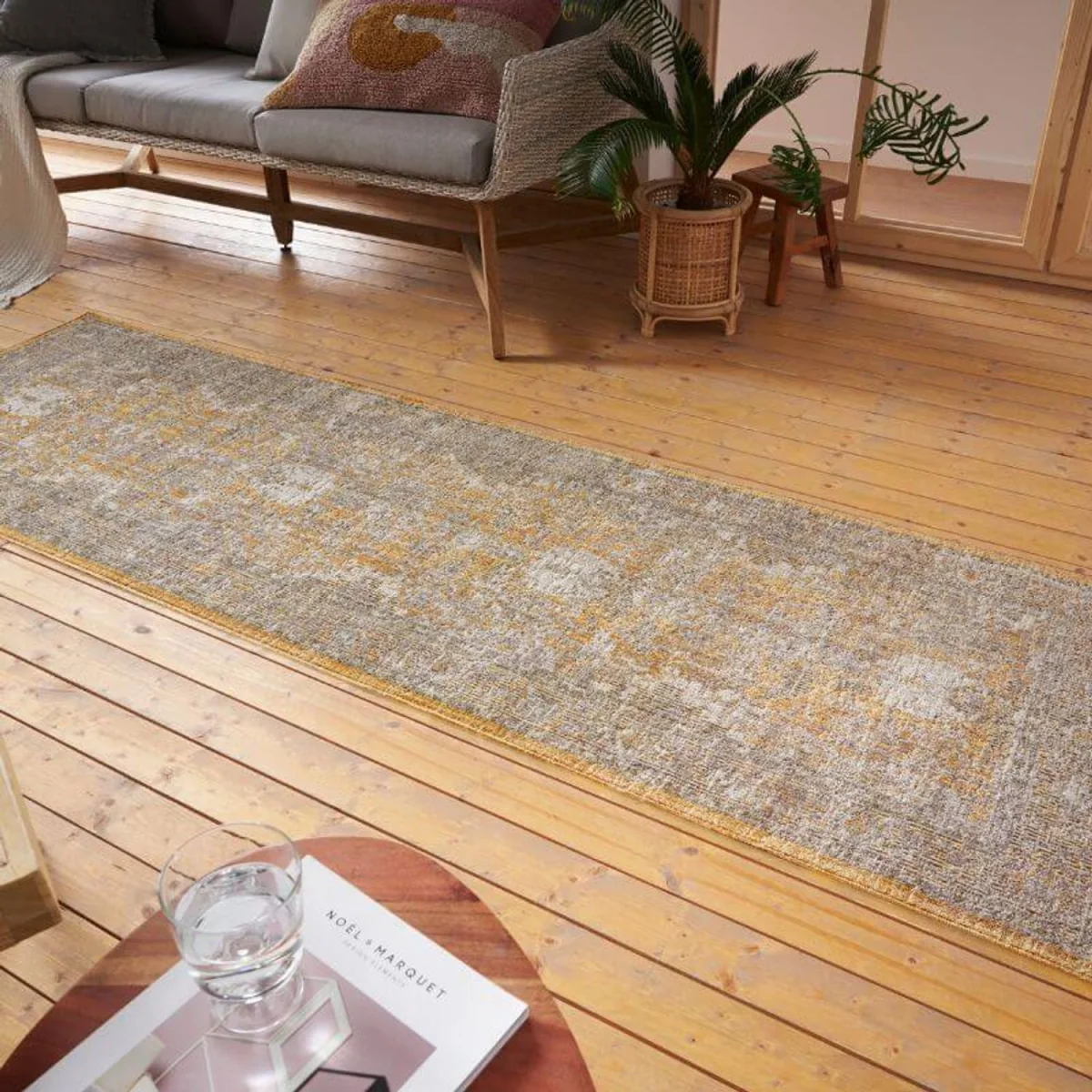 Alexandria Indoor & Outdoor Rug Yellow - Yellow / 120.0cm – image 7