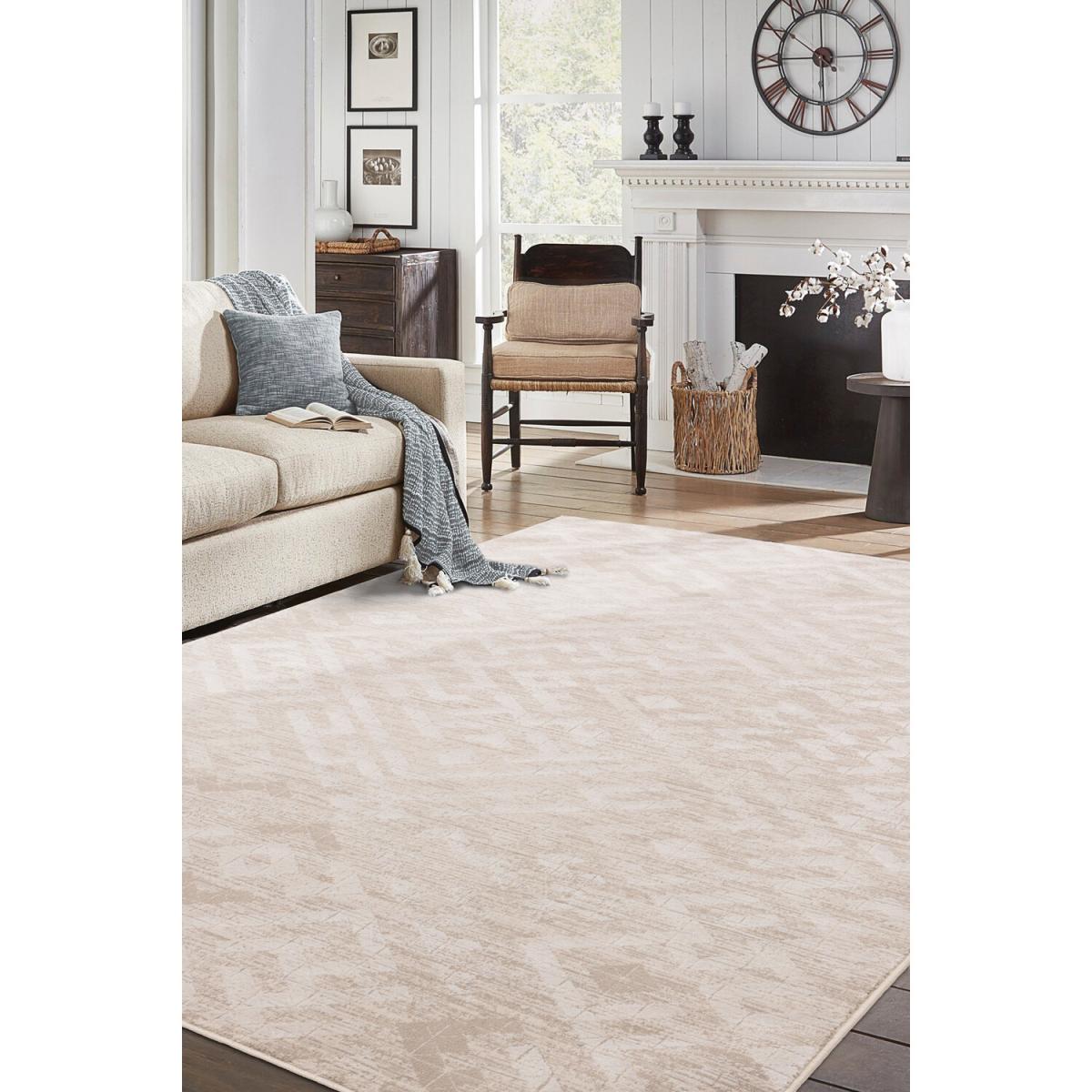 Italia Rug - Cream and White / 120cm – image 3