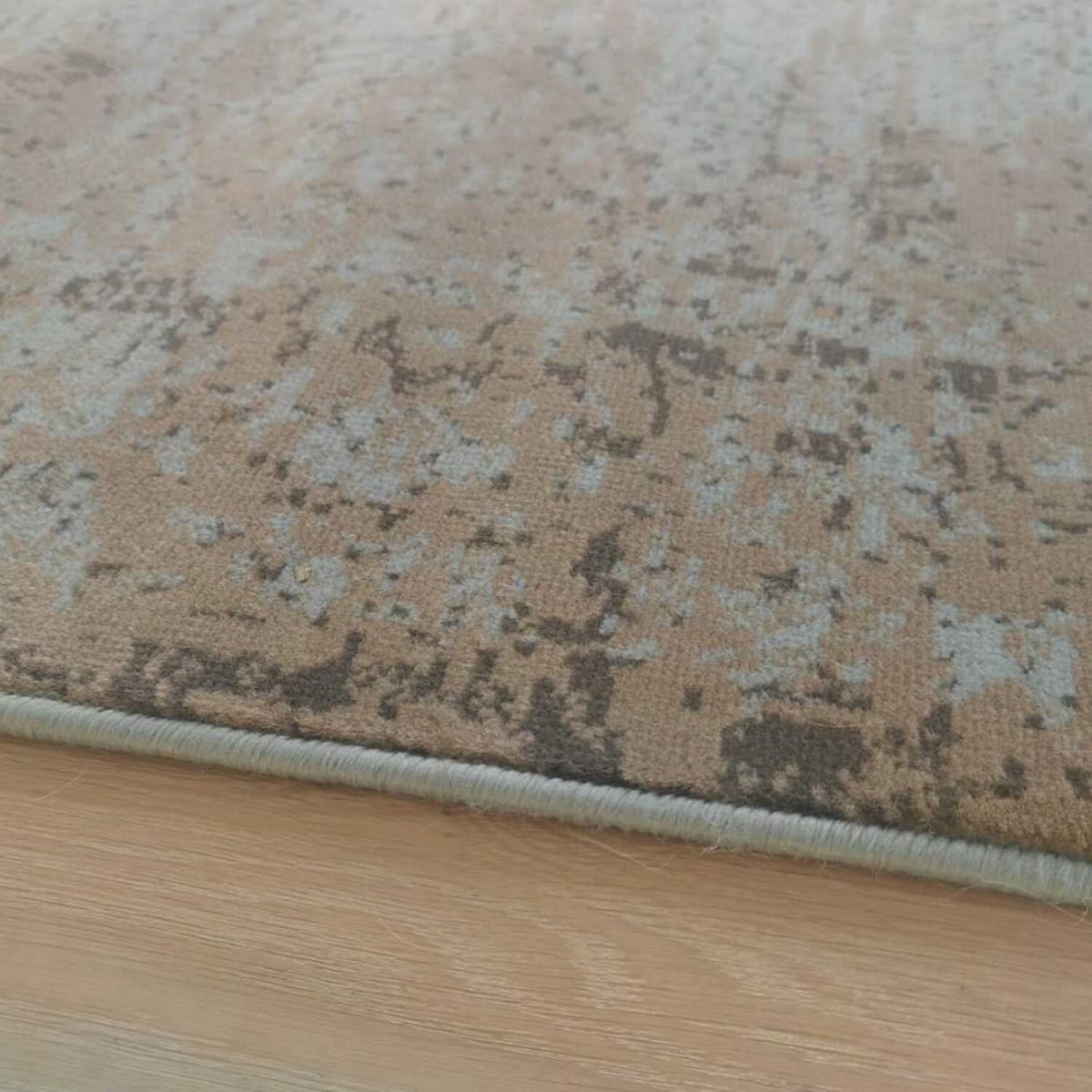 Beige Distressed Tradional Living Room Rug - JDV - Neutral / 10kg – image 3