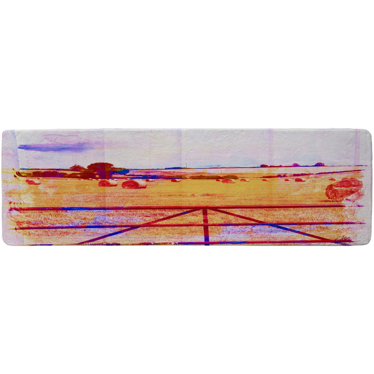 Hay Bale Vibe Runner Rug - Orange – image 2