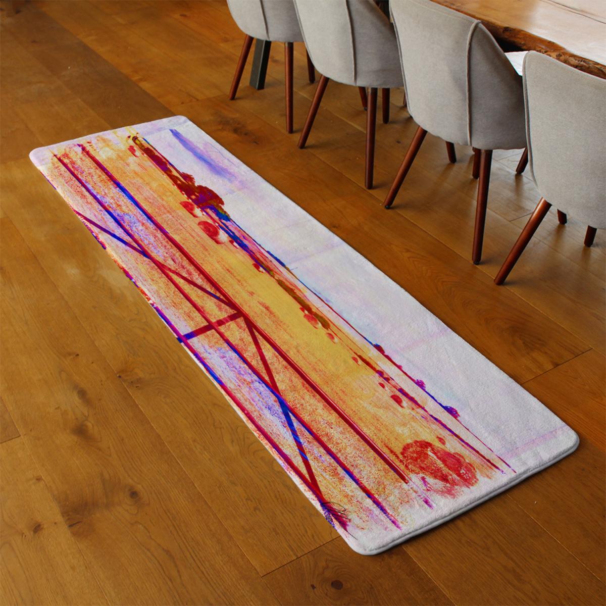Hay Bale Vibe Runner Rug - Orange – image 3