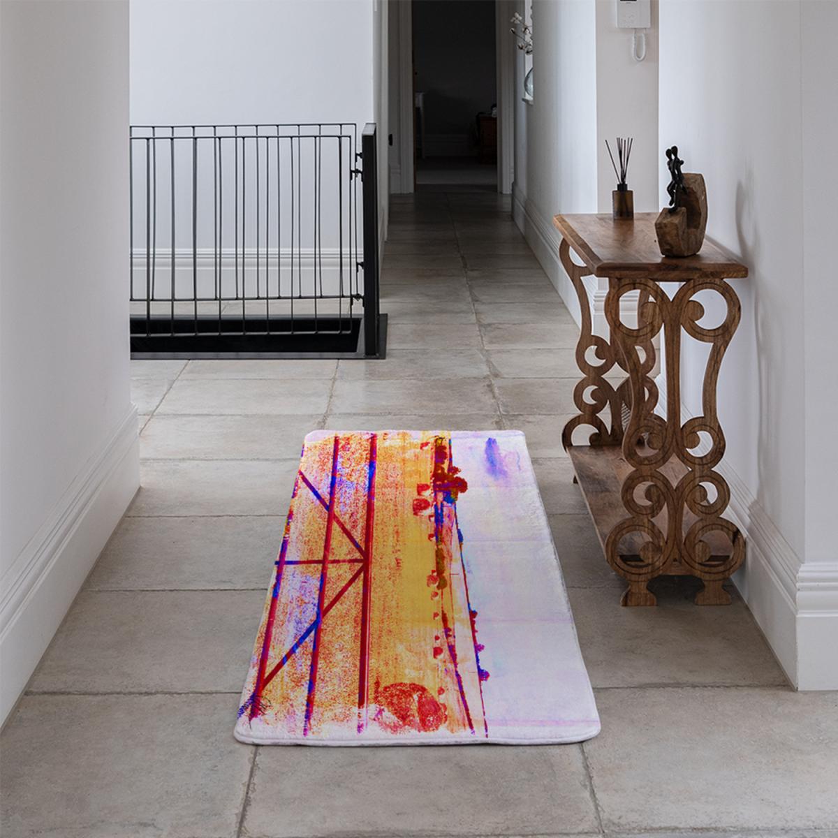 Hay Bale Vibe Runner Rug - Orange – image 4