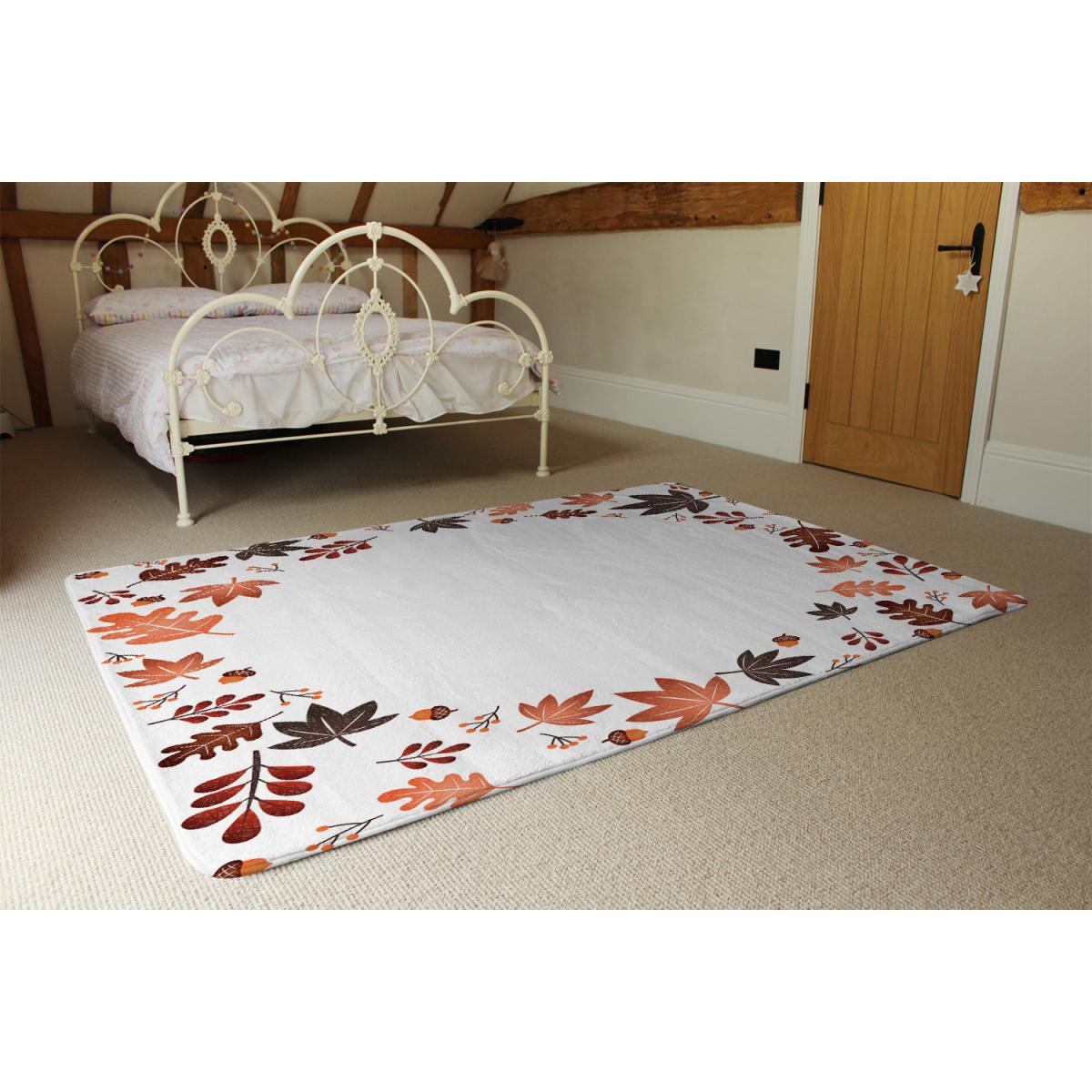 Decorative Autumn Rug - Orange / 230cm – image 3