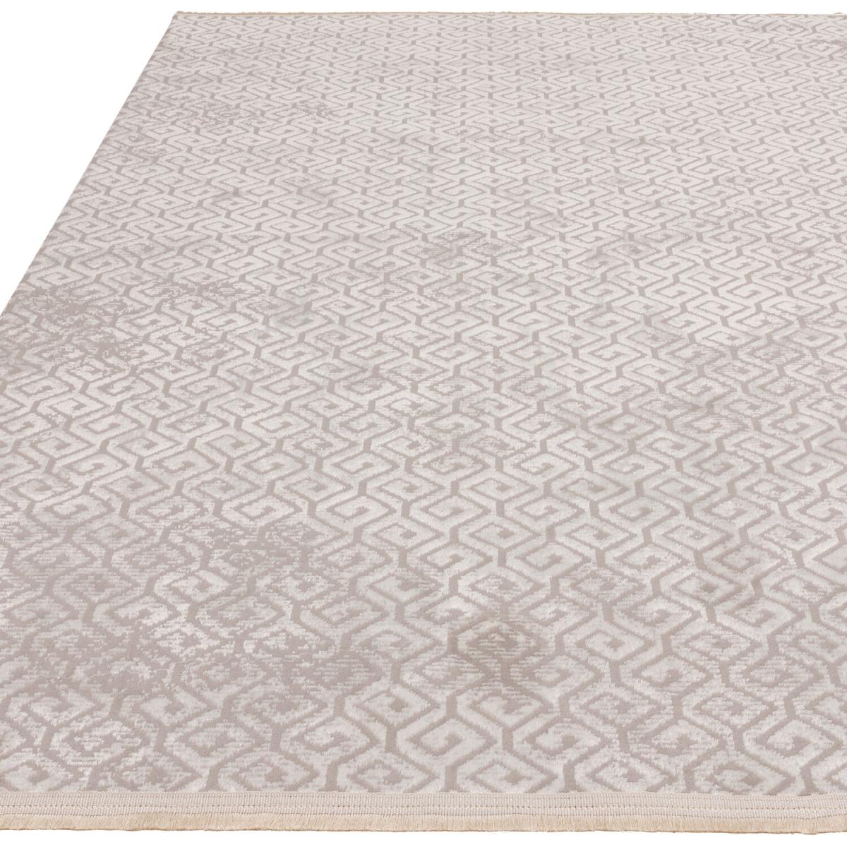 Textured Geo Capri Rug - Neutral – image 4