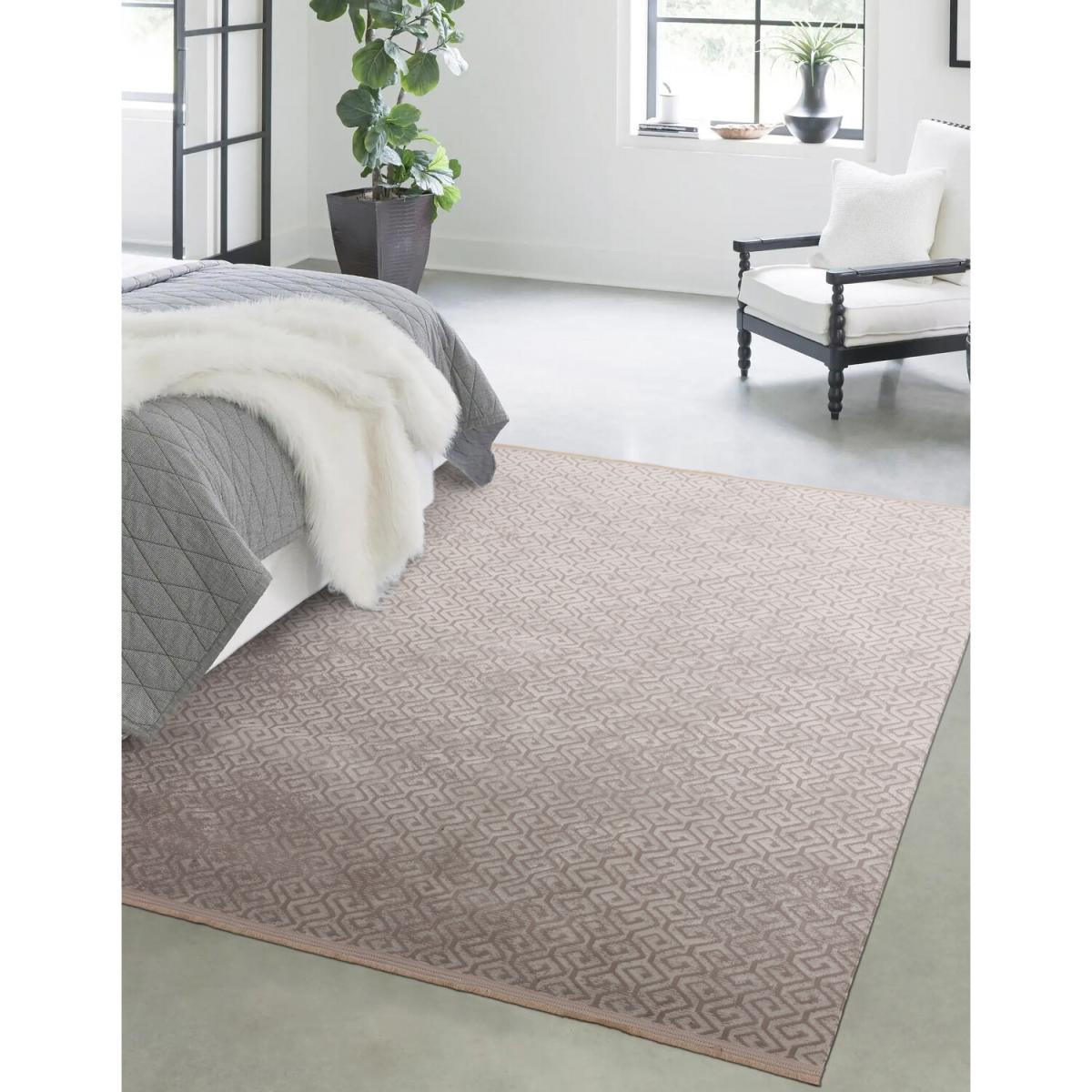 Textured Geo Capri Rug - Neutral – image 8