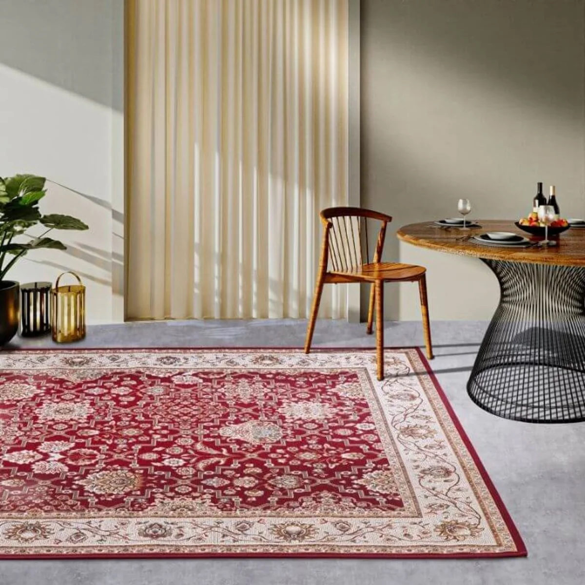 Pierre Indoor & Outdoor Rug Blue - Red / 285.0cm – image 6