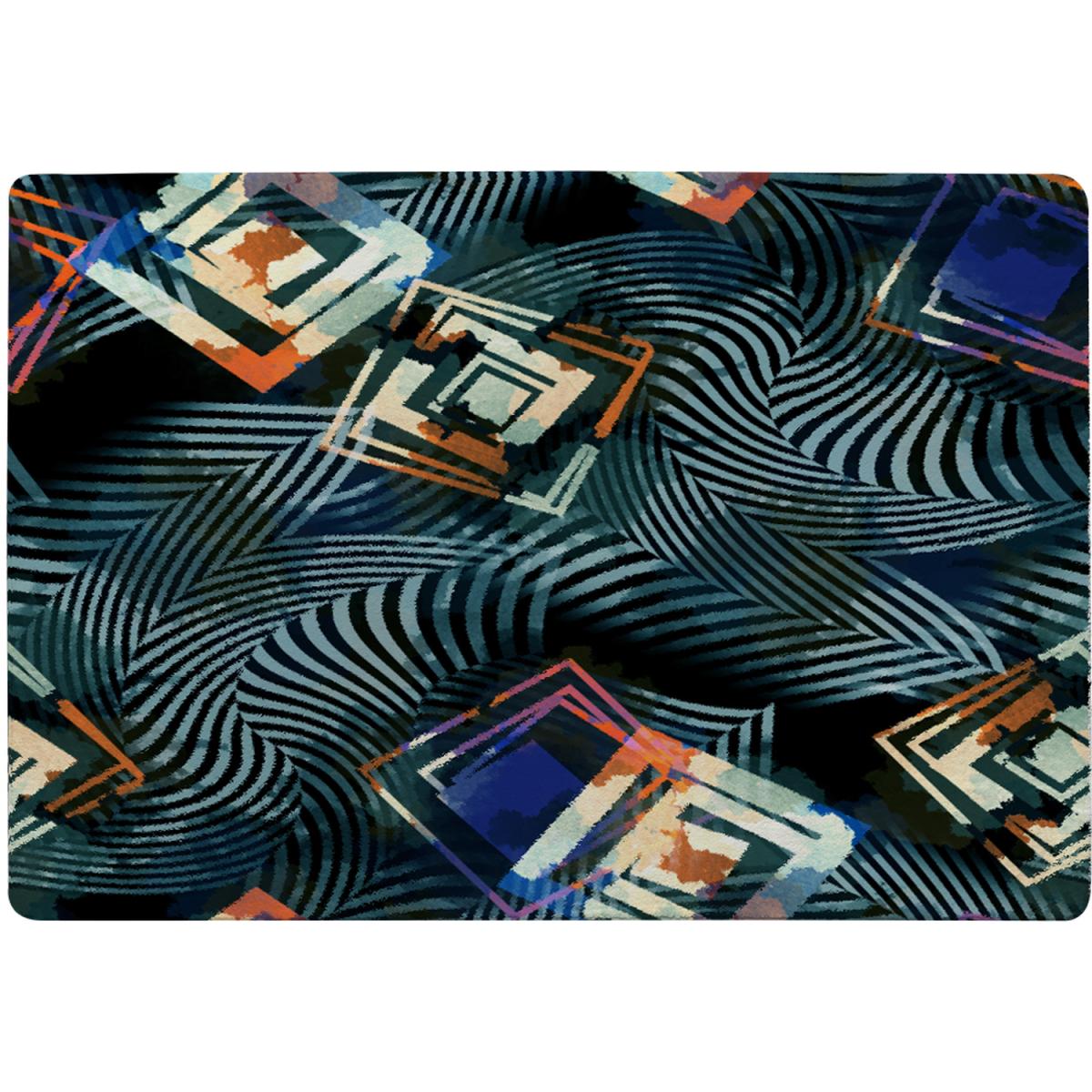 Geometric Shapes Rug - Blue / 230cm – image 2