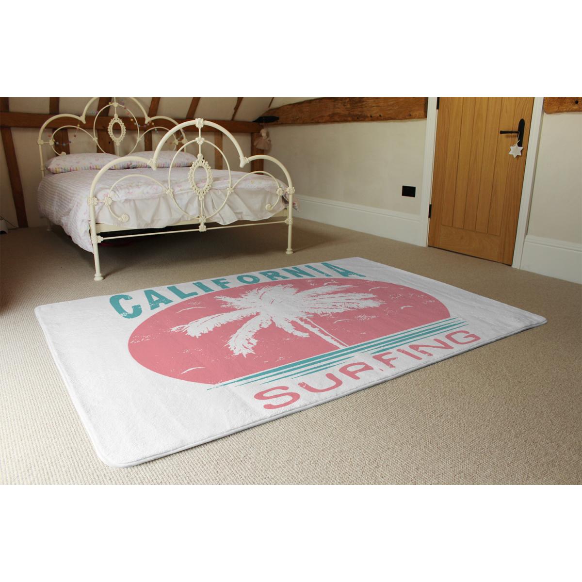 California Surfing Designer Rug - Pink / 150cm – image 3