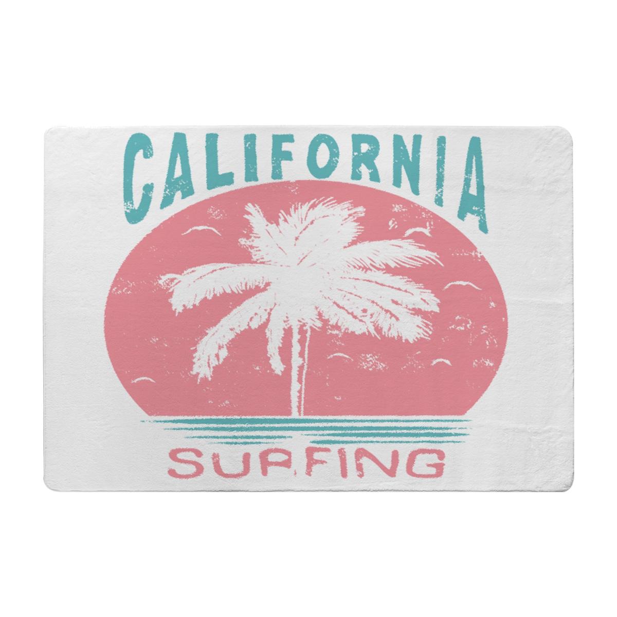 California Surfing Designer Rug - Pink / 150cm – image 1