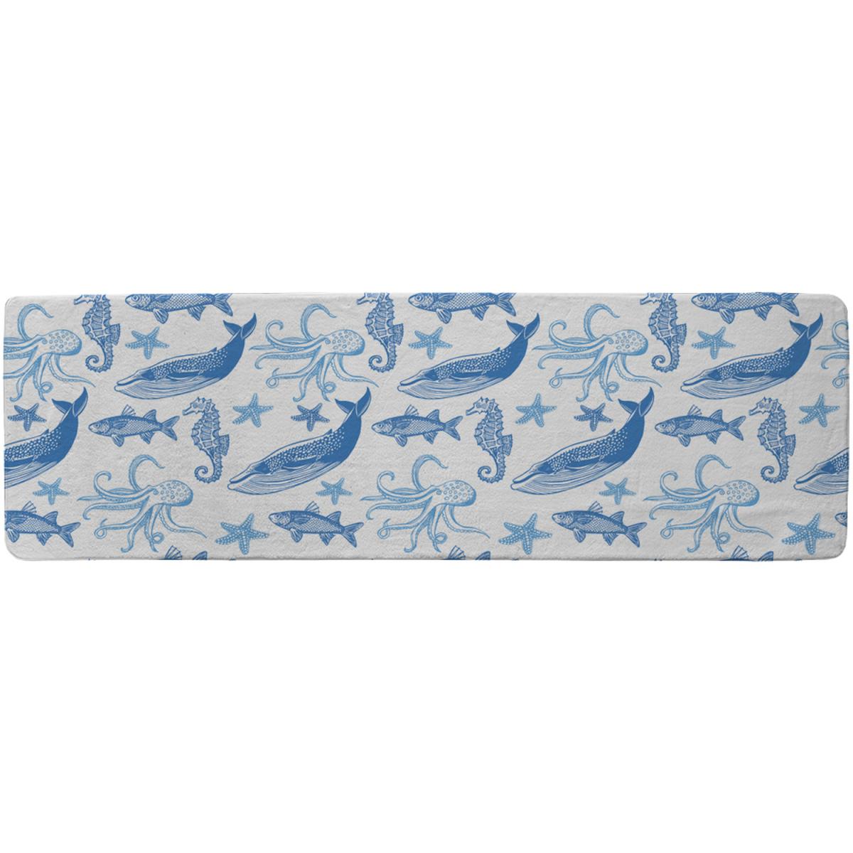 Sealife Runner Rug - Blue – image 2