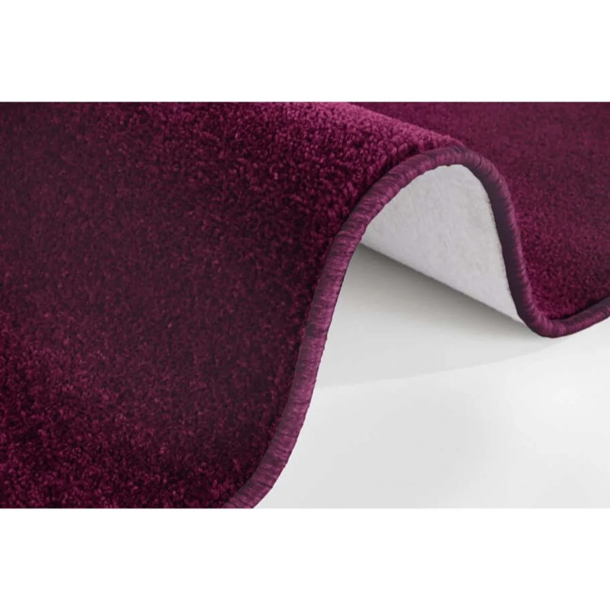 Hanse Home Design Polypropylene Plain Rug Purple - Purple / 240.0cm / 160.0cm / 5.76kg – image 3