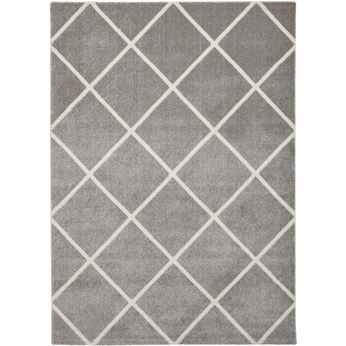 Brooklyn BRK35 GreyCream Rug - Grey/Cream / 170cm – image 3