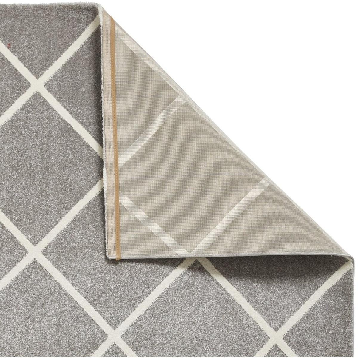 Brooklyn BRK35 GreyCream Rug - Grey/Cream / 170cm – image 4