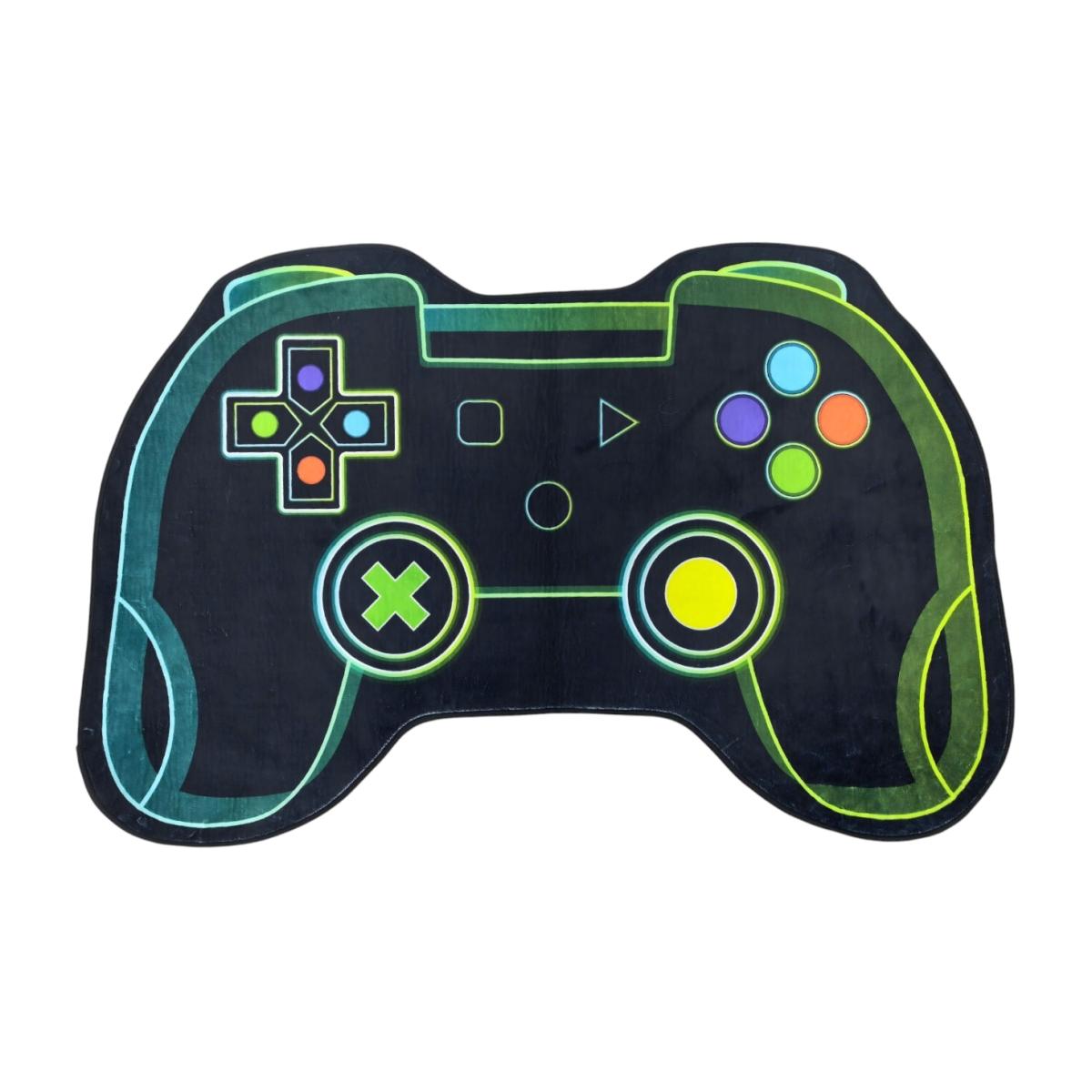 Game Controller Rug - Black