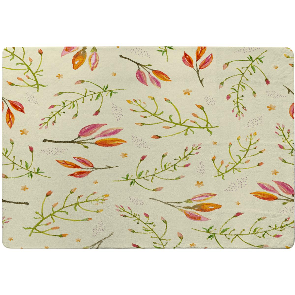 Green Branches On Light Rug - Green / 230cm – image 2