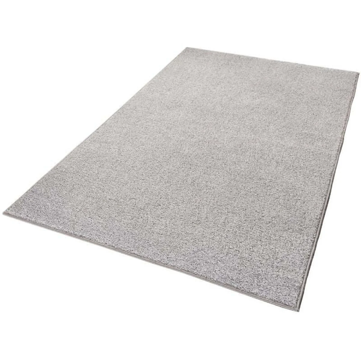 Velour Plain Rug Brown - White / 400.0cm / 80.0cm – image 3