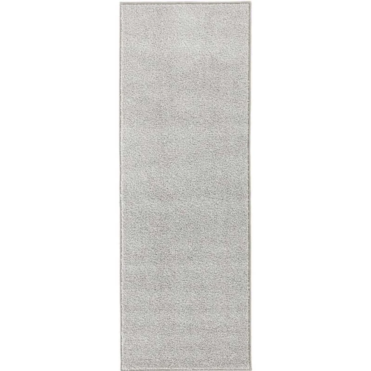 Velour Plain Rug Brown - White / 400.0cm / 80.0cm – image 5