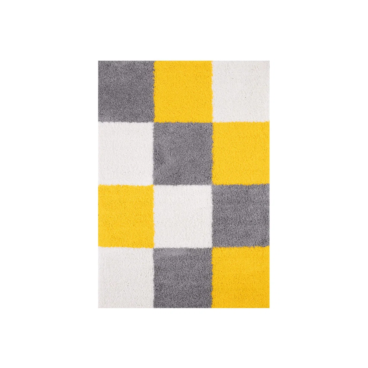 Myshaggy Collection Rugs Geometric Design 381 Yellow - Yellow / 3.672kg / 120cm / 120X170 cm