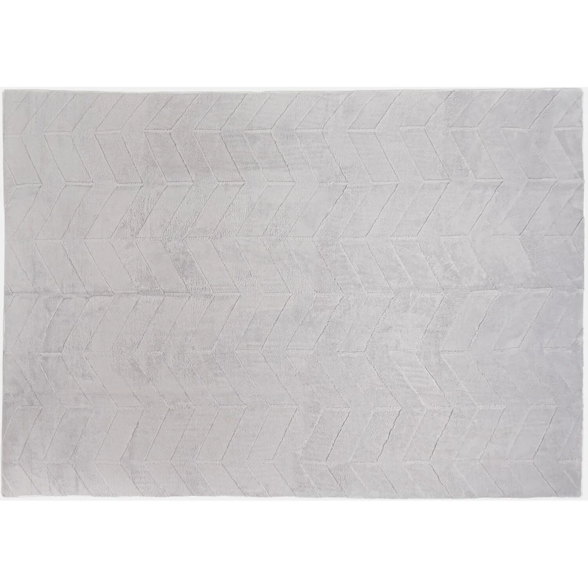 OHS Chevron Carved Rug - Grey / 160X230 – image 5