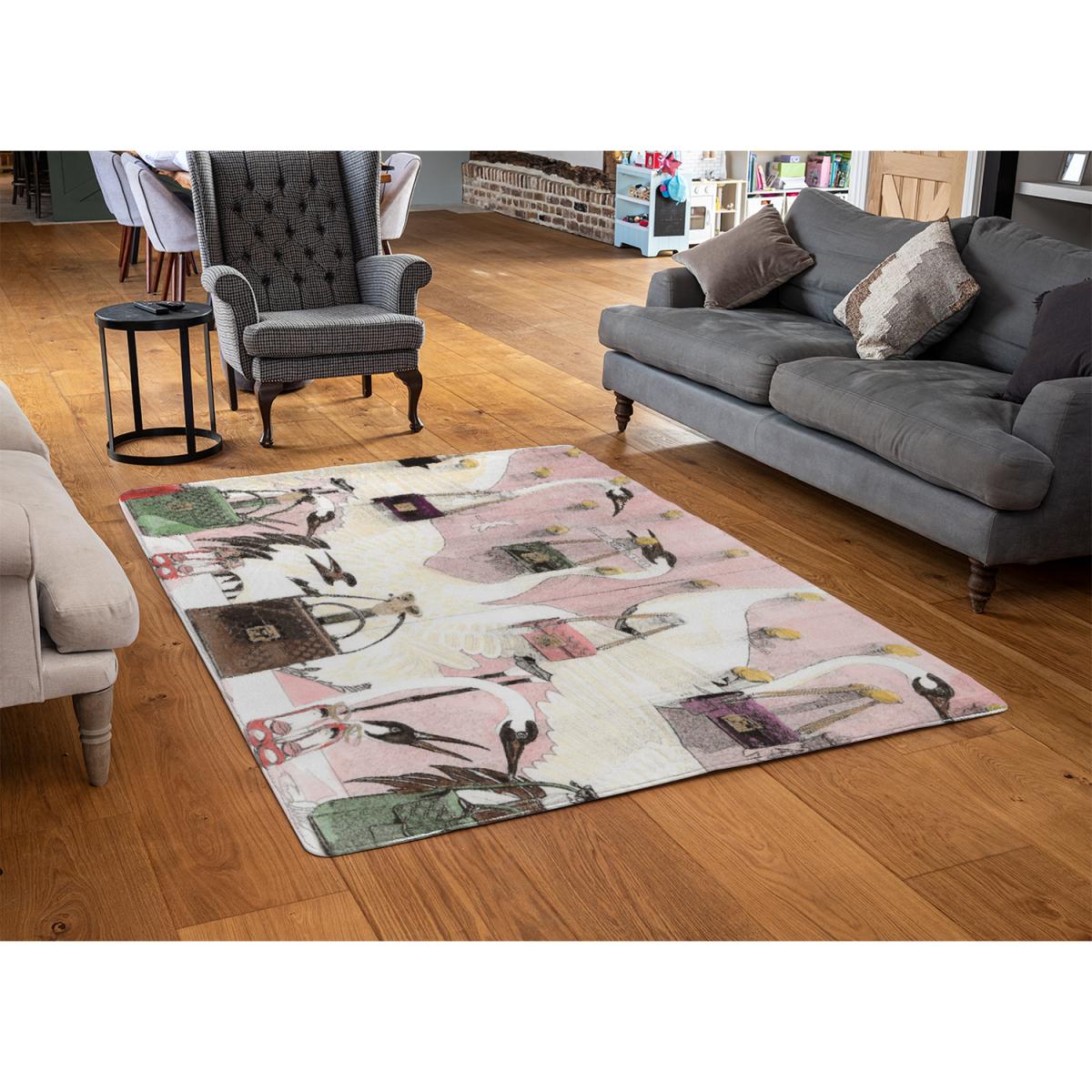 Fashion Heaven Rug - Pink / 230cm – image 3