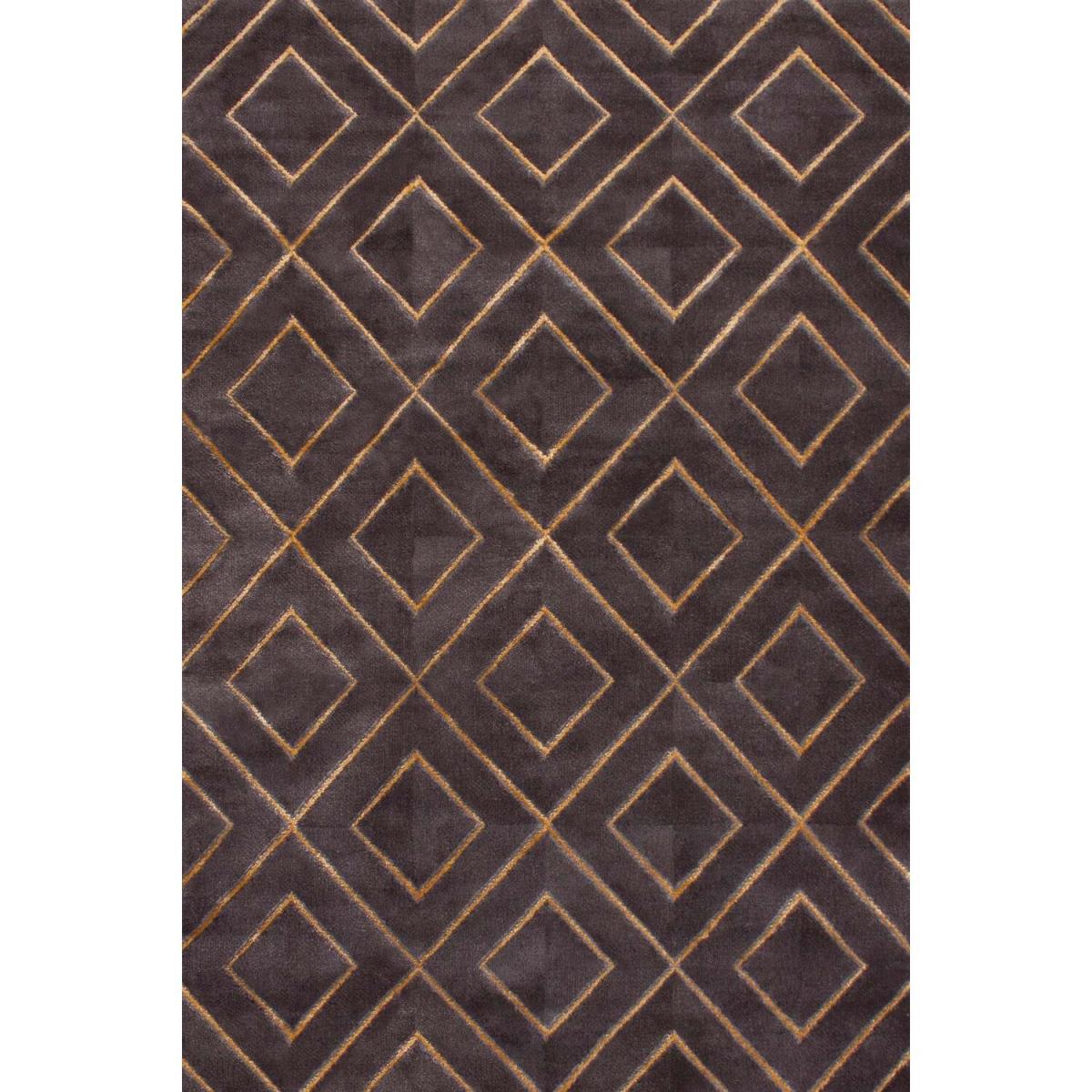 Bianco Diamond Rug - Yellow / 160cm x 225cm