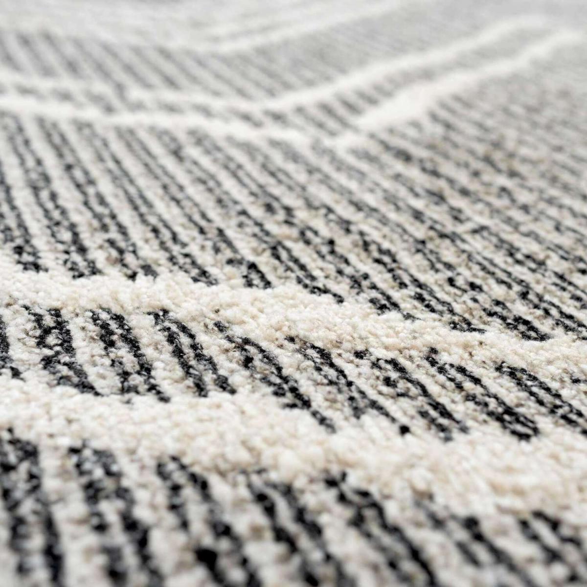 Grey Berber Moroccan Living Room Rug - Meknes - Grey / 230cm – image 3